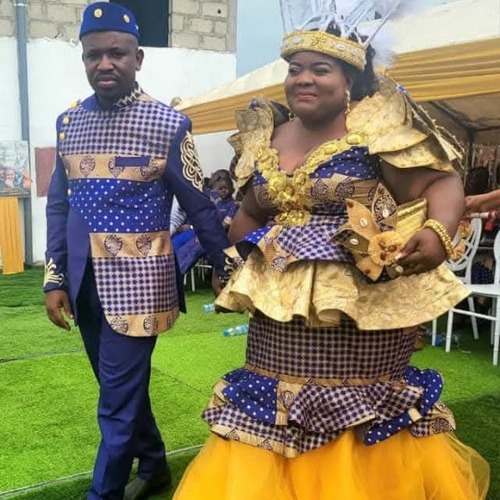 Larisca Laure Mamengui et Bertin Ossaga 