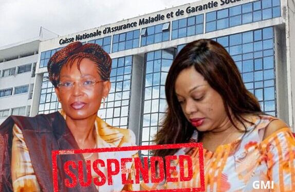 Audrey Chambrier Voua suspendue
