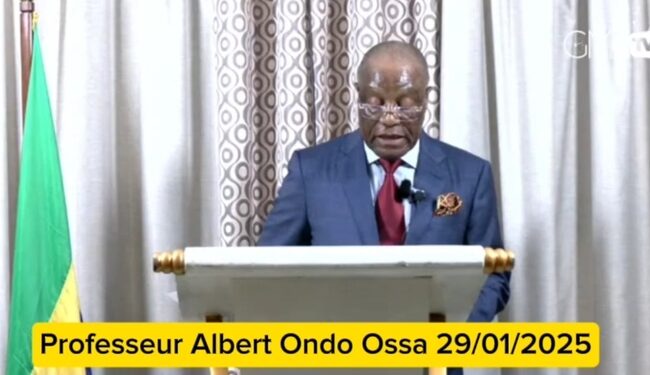 Albert Ondo Ossa et la présidentielle 2025