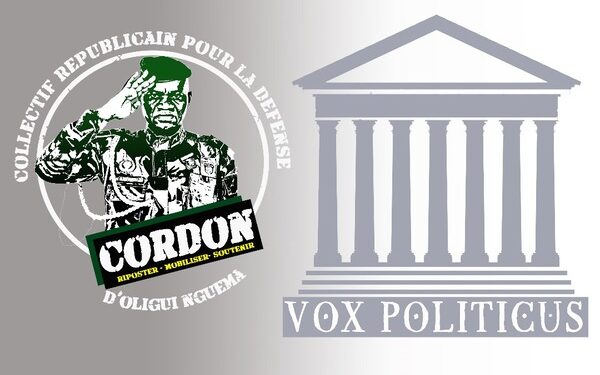 Cordon manifeste Vox Politicus