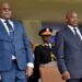 Le président sortant de la République démocratique du Congo, Joseph Kabila (à droite), et son successeur, Félix Tshisekedi, à Kinshasa, le 24 janvier 2019.