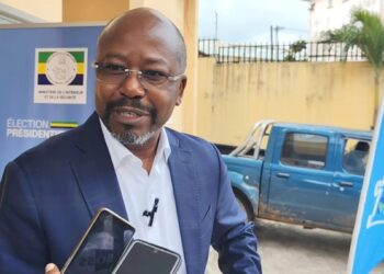 Alain Claude Billie-By-Nze et Oligui Nguema