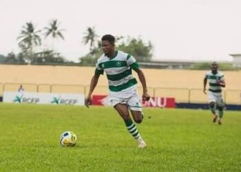 Un joueur du CF Mounana