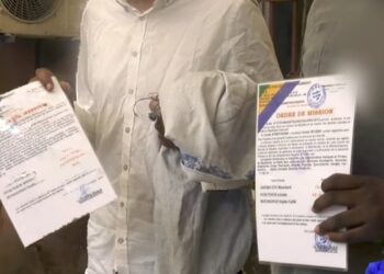 Patrick et Blanchard, les faux agents de la CNSS, la CNAMGS et de la mairie