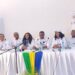 Leaders du Rassemblement des bâtisseurs et la presse