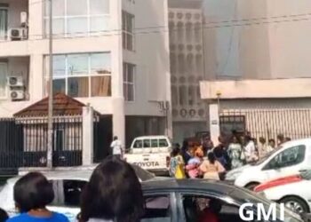 Incendie ministère du Budget et de la dette du Gabon