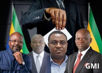 Quatre candidats presidentielle 2025 au Gabon