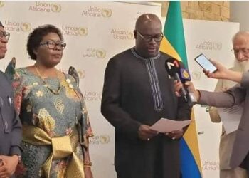 Michel Régis Onanga Ndiaye Ministre des affaires étrangères