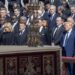 Le président Oligui Nguema parmi d'autres chefs d'État au funérailles du Pape François au Vatican