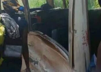 Accident de la route à Ndjolé-Lalara