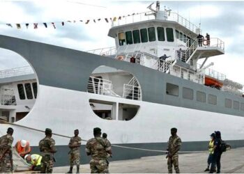 Navire Gabonais Baptisé IN ATLANTIC 1