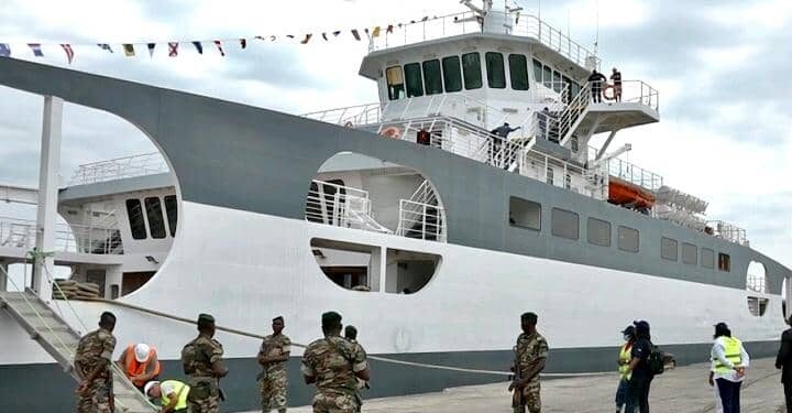 Navire Gabonais Baptisé IN ATLANTIC 1