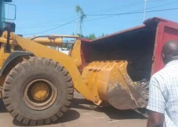 Camion accidenté à Port-Gentil