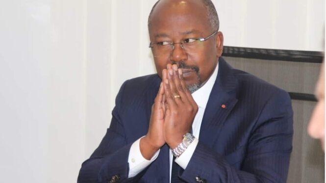 L'opposant gabonais Alain-Claude Bilie By Nzé