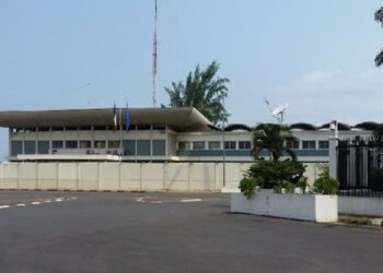 Ancien bâtiment de l'ambassade de France au Gabon