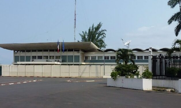 Ancien bâtiment de l'ambassade de France au Gabon