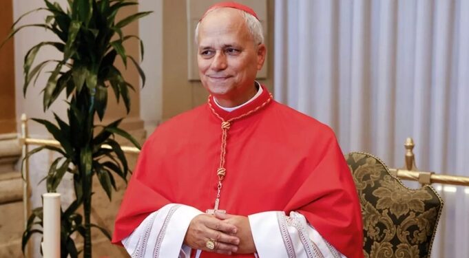 Le cardinal Robert Francis Prevost, le nouveau pape baptisé Léon XIV