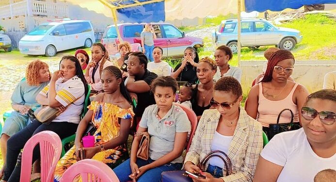 Quelques jeunes filles mères présentes