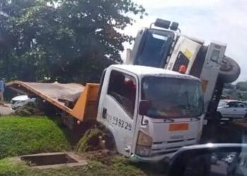 Accident de voiture à Plein Ciel