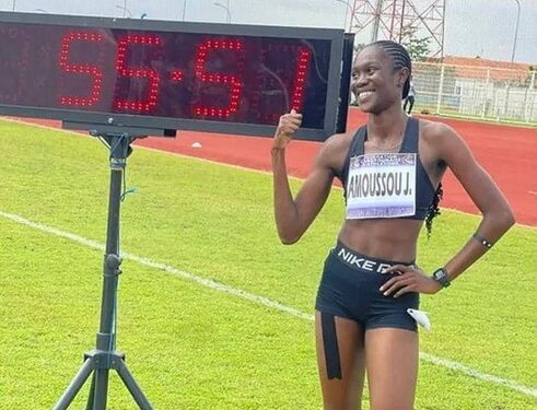 Josée Juanelle Amoussou propulse l’athlétisme gabonais au sommet