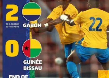Le Gabon bat la Guinée-Bissau