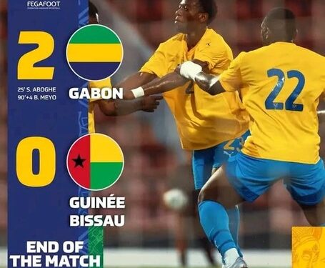 Le Gabon bat la Guinée-Bissau