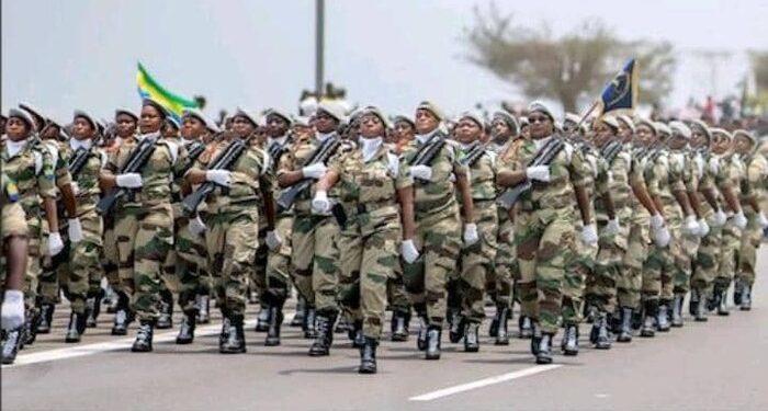 Recrutement dans les forces de défense gabonaises