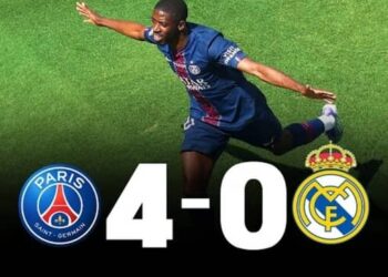 Victoire écrasante du PSG