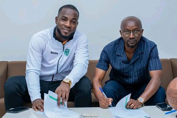 Junior Bekale à Hafia FC