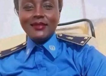 La policière camerounaise Christelle Eboa