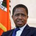 L'ancien président zambien Edgar Lungu d