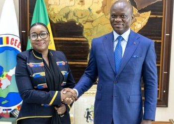 Le Président Oligui Nguema échange avec la Représentante Résidente du PNUD