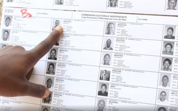 Liste électorale 2025