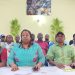 Camélia Ntoutoume Leclercq candidate aux législatives 2025 derrière elles les candidats aux locales