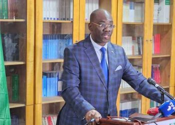 Le procureur général près la Cour d’appel judiciaire de Libreville, Dr Eddy Minang