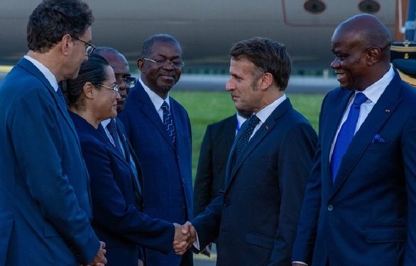 Macron à Libreville