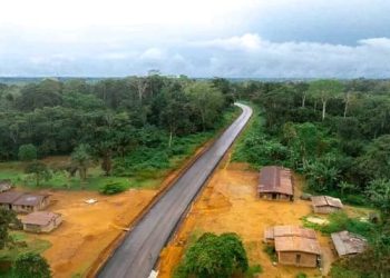 Route Ovan Makokou : 60 % de progrès