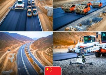 La Chine inaugure la première autoroute construite sans humains