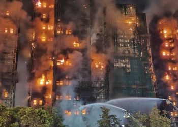 Incendie dévastateur à Hong Kong