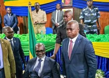 Installation de Chen Sylvestre Mezui M’Obiang