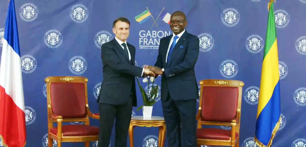 Macron à Libreville