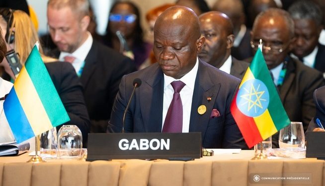 Oligui Nguema à Luanda