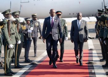 Oligui Nguema à Luanda
