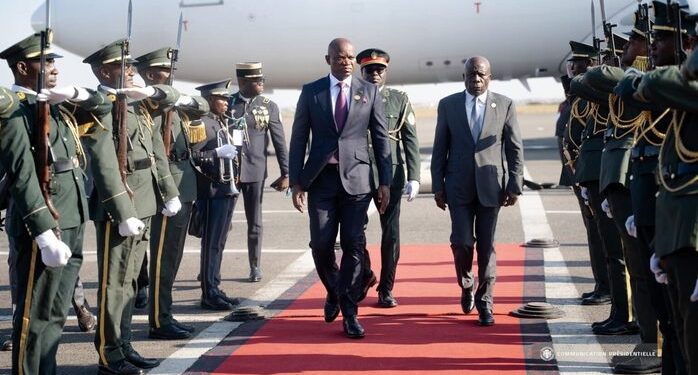 Oligui Nguema à Luanda