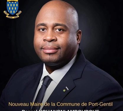 Pascal Kodjo Houangni Ambouroué, nouveau maire de Port-Gentil