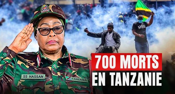 La présidente élue de la Tanzanie, Samia Suluhu Hassan