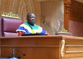 À la barre du droit : Dieudonné Aba’a Owono prend les rênes de la Cour constitutionnelle pour huit ans
