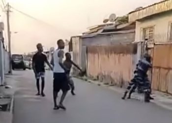 Les policiers de Nkembo