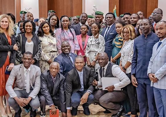 activistes gabonais