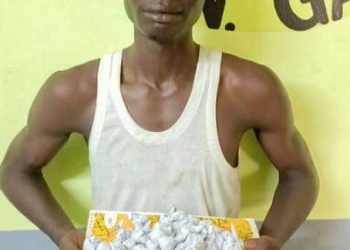 L'élève Junior Ngandu Nganziani 